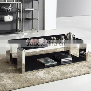 Popular Fashion Living Room Furniture Glass Coffee Table/modern Glass Tea Table/coffee Table Aquarium PT-T017 thumbnail-1
