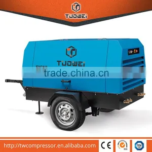424 Cfm Voltage 220V/380V/415V Portable Diesel Engine Air Compressor Motor thumbnail-1