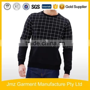 Custom 100% Cotton Sweatshirt for Men Clothing Manufacturers thumbnail-1