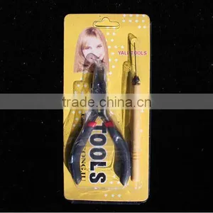 Best Quality Hair Bead Kits Hair Beading Tool Kits Hair Extension Hook and Plier Set thumbnail-1