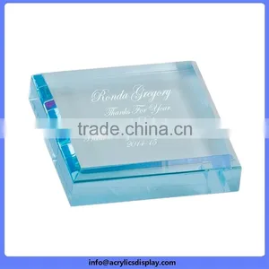 China Factory Price Best Selling Acrylic Paper Weight With Metal Insert thumbnail-5