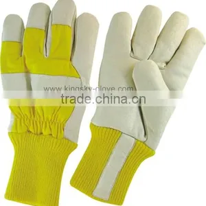 Cow Grain Leather Winter Glove thumbnail-1