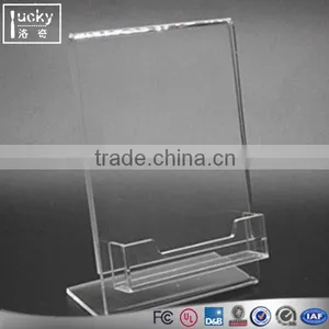 Acrylic Folder Holder Unique Design File Rack ,custom All Shape Sign Holder thumbnail-3
