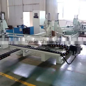 PVC Door-Window Welding & Cleaning Produce Line/welding &cleaning Machine for Pvc Profile Window Door thumbnail-2