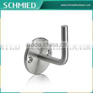 Stainless Steel Railing With Deco Cover Balcony Adjustable Stair for Round Pipe Handrail Bracket thumbnail-1