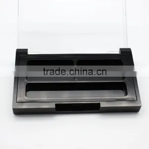 Simple Transparent Rectangular 2 Colors Professional Eyeshadow Palette Packaging thumbnail-3