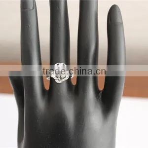Factory Cheap Gold Plated Rings Jewlery Latest Design Silver Ring thumbnail-1