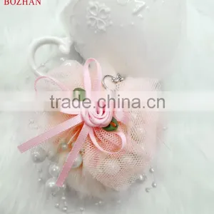 Maker Design Hot Sale Pompom Keyring for Gift thumbnail-1