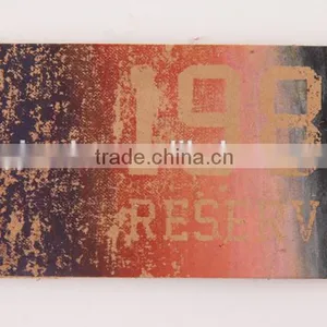 Leather Logo Patch Embossing Stamp in Garment Label thumbnail-1