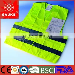 ENISO20471 ANSI 3M High Visibility Reflective Safety Security Vest thumbnail-4