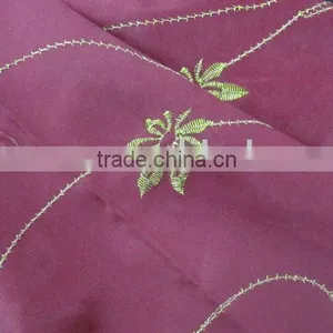 Embroidery Suede Fabric /garments Fabric/sofa Fabric thumbnail-1