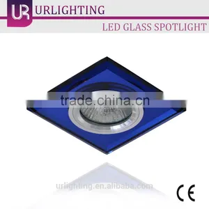 Blue Glass Surface Decoration Lighting Led Ceiling Light for Mr16 thumbnail-1