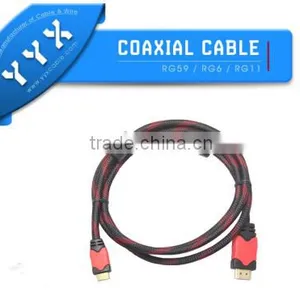 High Quality HDMI Projector PVC 1080HD Cable Black thumbnail-2