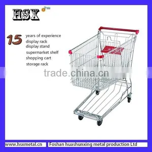 90L, 100L, 120L, 150L, 180L Asian Shopping Trolley Trolley Cart HSX-S437 thumbnail-2