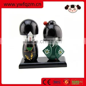 Cheap Kokeshi Japanese Wooden Dolls thumbnail-1