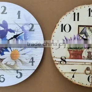 12 Inch European Style MDF Wall Clock thumbnail-5
