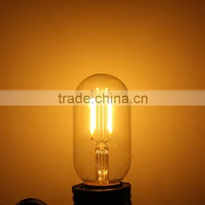 2W 4W Industrial Vintage Tubular T45 Edison LED Filament Bulb E27 220V Warm White thumbnail-2