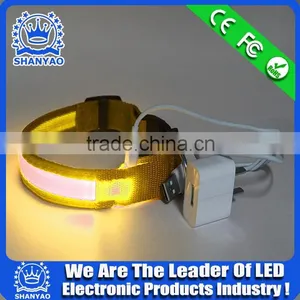 2016 Hot USB Christmas Gift LED Dog Collar thumbnail-1