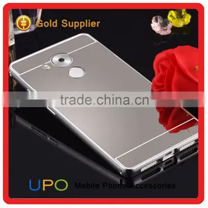 [UPO] 2016 Most Papular Metal Mirror Back Bumper Phone Case Cover for Huawei Mate 8 Mirror Case thumbnail-1