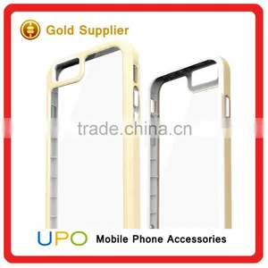 [UPO] New Arrival 2 in 1 Back Scratch-proof Plastic Mobile Phone Clear Case for IPhone 6 6plus thumbnail-5