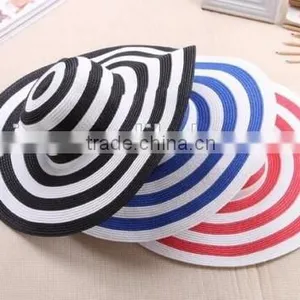 2016 Fashion Younger Girls Paper Straw Hat Latest Hot Sale Paper Straw Hat thumbnail-4