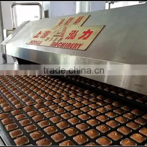 High Capacity Automatic Cake Making Machine / Cake Production Line / Cake Baking Oven thumbnail-1