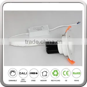 Rotatable 12W LED Downlight Cob Commercial Lighting With 3 Inch 80mm Cuthole thumbnail-3