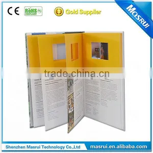 High Quality LCD Video Greeting Card ,Greeting Card Display, LCD Video Book thumbnail-1