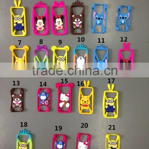 Custom Logo Universal Bumpers Case Free Sample Silicone Phone Case Accessories thumbnail-2
