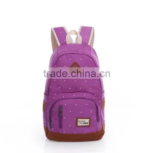 Funny Canvas School Backpack Wholesale Backpack thumbnail-2