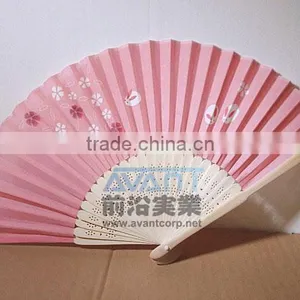 2012 Best Seller Gift Bamboo Hand Fans thumbnail-1