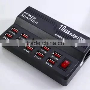 Smart Power Bank USB Adapter Hubs , 12 Ports Power Charger for Mobile Phone thumbnail-1