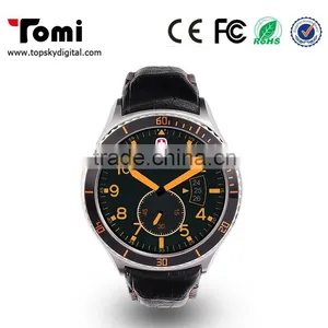 I2 Android 5.1 OS MTK6580 Quad Core Smart Watch 4GB / 512MB Smartwatch With 3G Wifi Bluetooth GPS Google Play Store thumbnail-5