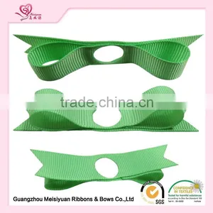 China Factory Supply Green Grosgrain Ribbon Bows for Perfume Decor or Formal Dress thumbnail-1