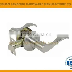 ANSI Standard Zinc Alloy Brass Cylinder Keyed Satin Nickel Door Lock thumbnail-3
