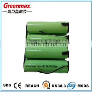 AA 1100mah Rechargeable 2.4v Battery Pack thumbnail-4