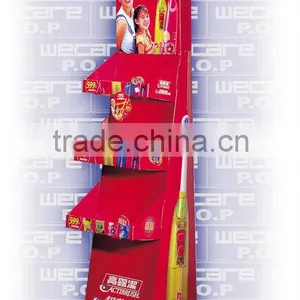 Paper Cardboard Hook Display Shelf, Corrugated Paper Cardboard Hook Display Shelf, Cardboard Hook Display Shelf thumbnail-1
