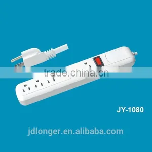 6 Way American Socket Cheap and Good Quality UL Approval Power Strip China Socket 10a 110v thumbnail-6