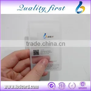 Low Price Ntag216 Transparent RFID Cards thumbnail-1