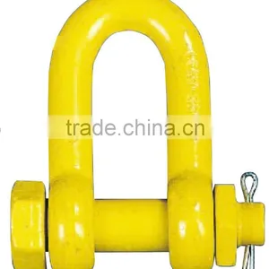 US Type d Shackle With Security Pin G2150;security Pin G2150 Shackle;d Shackle, Bow Shackle, Anchor Shackle thumbnail-2