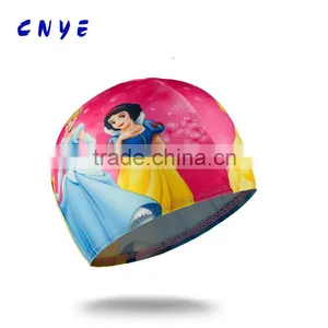 Animal Print Silicone Swimming Cap,funny Silicone Swimming Caps,yellow Silicone Swim Caps thumbnail-3