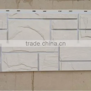 Random Rock Siding Brick Wall Panel Plastic Wall Panel thumbnail-3