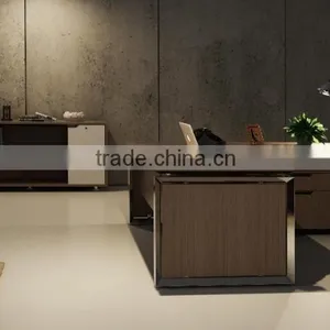 Modern Wood Executive Luxury Manager Desk(DIA-series) thumbnail-1