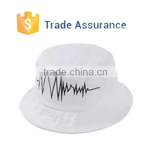 High Quality Black Cotton Bucket Hat,White Bucket Hat ,Embroidery Bucket Hat Wholesale thumbnail-2