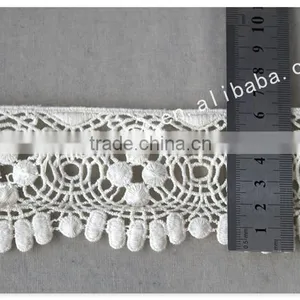 Newest Design 6.5cm Width Cotton Indian Saree Border Lace Trim Wholesale thumbnail-6