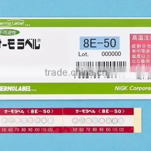 Single Use Thermometer Label for Industrial and Outdoor Use / 8 Level thumbnail-1
