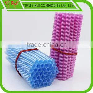 pp Short Straight Drinking Straw With Spiral Drinking Straw thumbnail-4