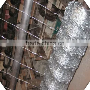 High Zinc Coated Galvanized Field Fence for Sale / Galvanized Sheep Fence for Sale thumbnail-1