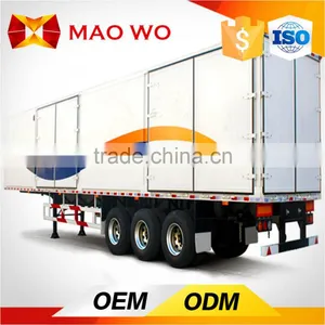 China Best-selling 3 Axles Small Box Trailers for Sale thumbnail-1