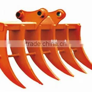 Rake Bucket for Excavator (excavator Attachment) thumbnail-1